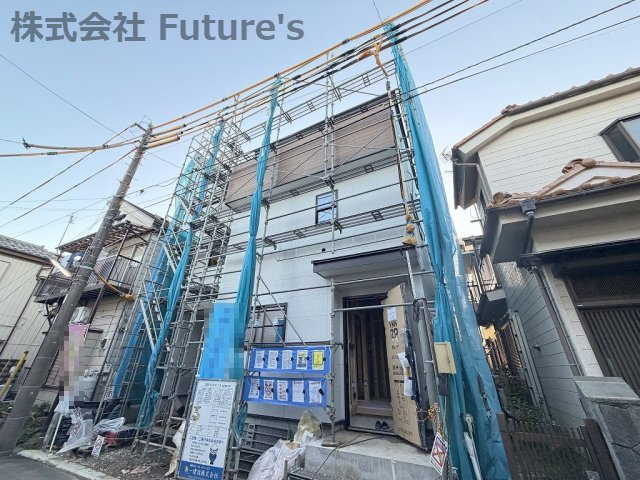 三郷市鷹野3丁目　新築戸建の外観|現地の写真になります。