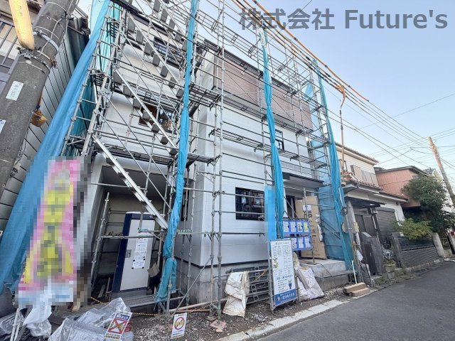 三郷市鷹野3丁目　新築戸建の外観|現地の写真になります。