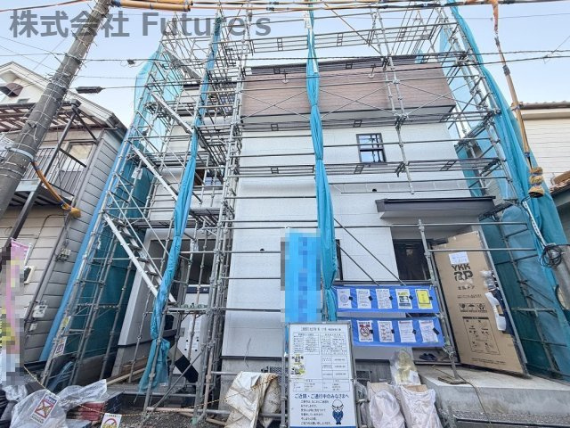 三郷市鷹野3丁目　新築戸建の外観|現地の写真になります。