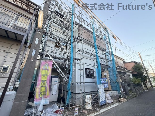 三郷市鷹野3丁目　新築戸建の外観|現地の写真になります。