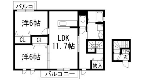 【間取り】