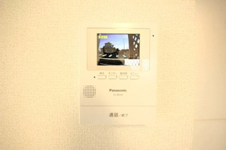 【セキュリティ】 | （仮称）千渡アパート | カメラ付インターホンです
