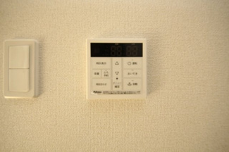 【セキュリティ】 | （仮称）千渡アパート | 給湯器パネルです