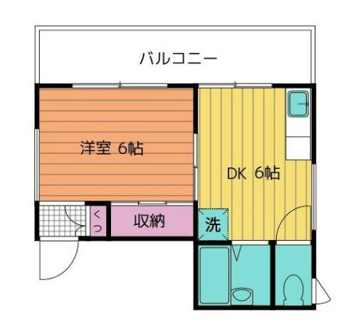 石川マンションの間取り