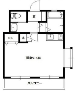 【間取り】 | レジデンス西堀 | 間取りです。
