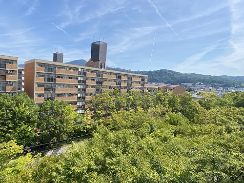 東大路高野第3住宅21号棟の展望