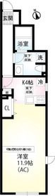 【間取り】 | ＶＩＬＬＡ　ＮＩＳＨＩＥＩＦＵＫＵ