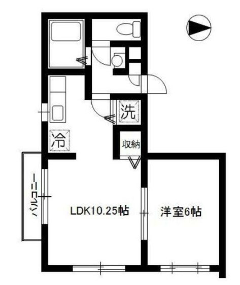 フレア・プランドールBの間取り