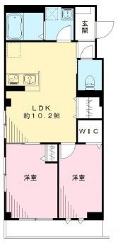 クラルテときわ台の間取り|間取りです。