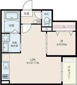 Jack inaeiⅢの間取り