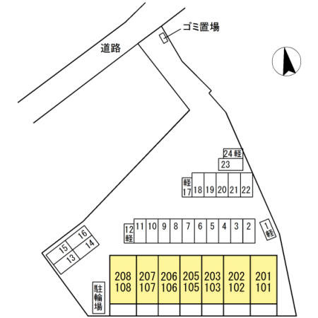 パープルシャイン蒲生のその他共用部分
