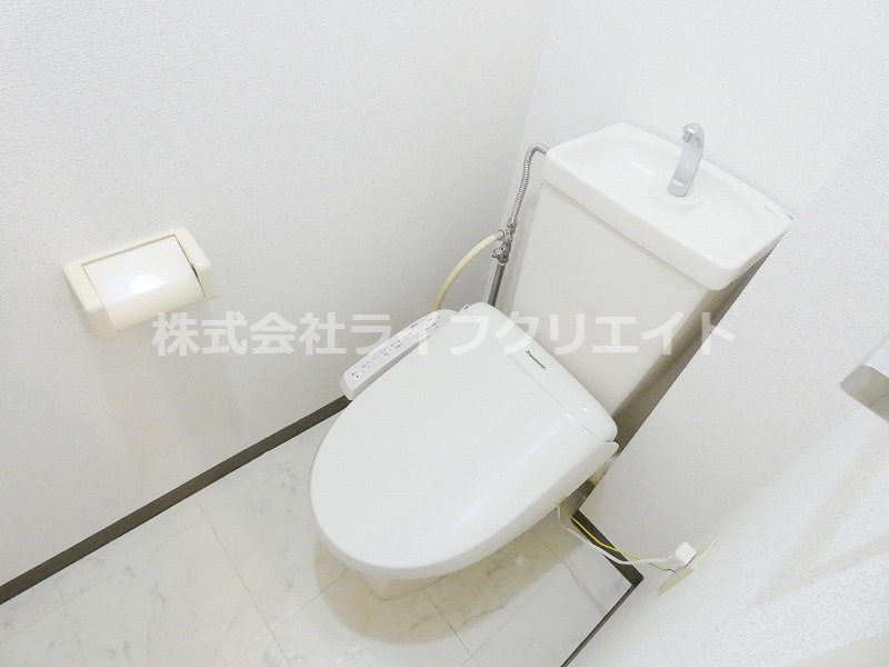 第1かしの木ハイツのトイレ