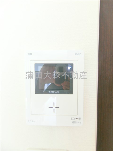 タウンハウス大森の設備|モニター付きインターホン