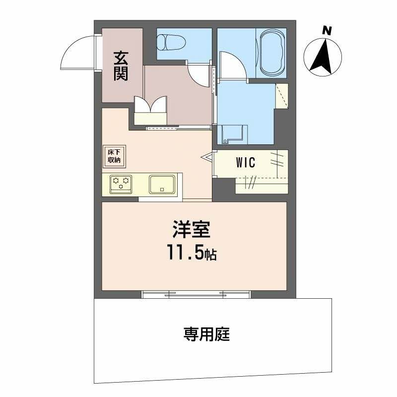 シャーメゾン　ウィステリアの間取り
