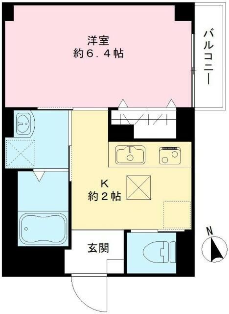 オークレール上落合の間取り
