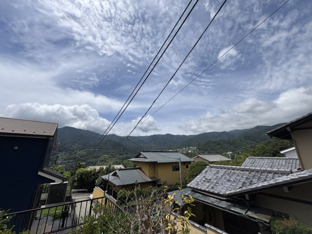 湯河原町　若草山分譲地の展望