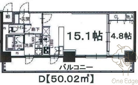 プランドール・堂島の間取り