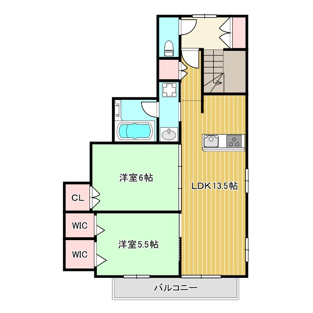 グレイス千代の間取り