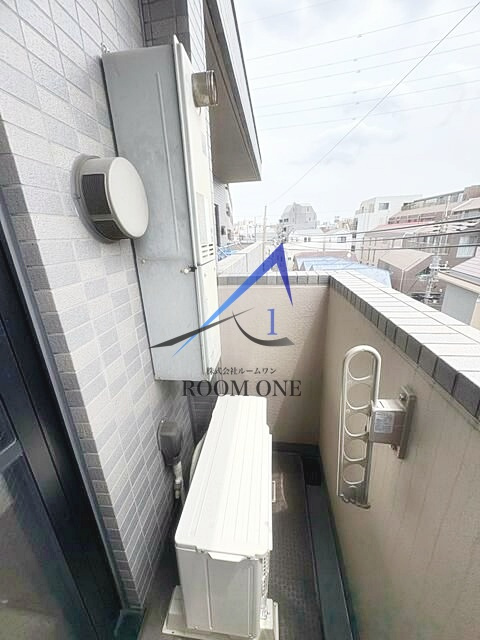 ルーブル多摩川伍番館 のバルコニー|バルコニーです。