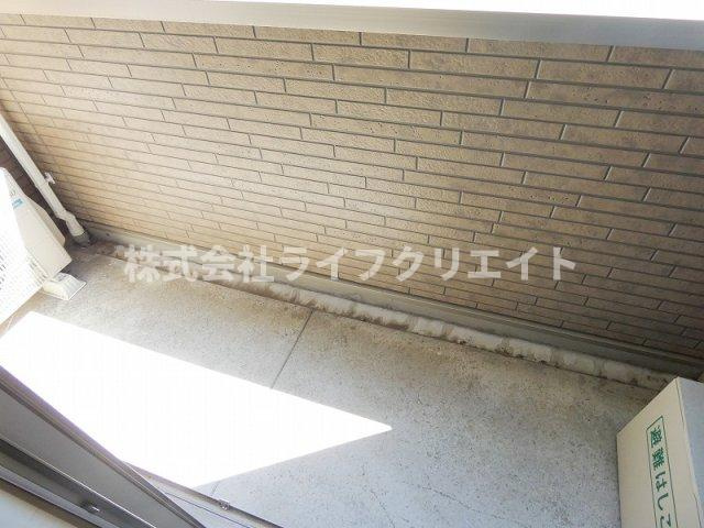 グレイスⅡのバルコニー