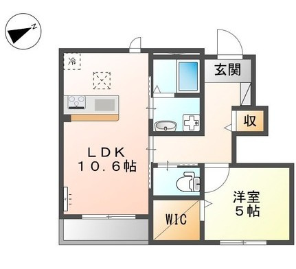 グレイスⅡの間取り