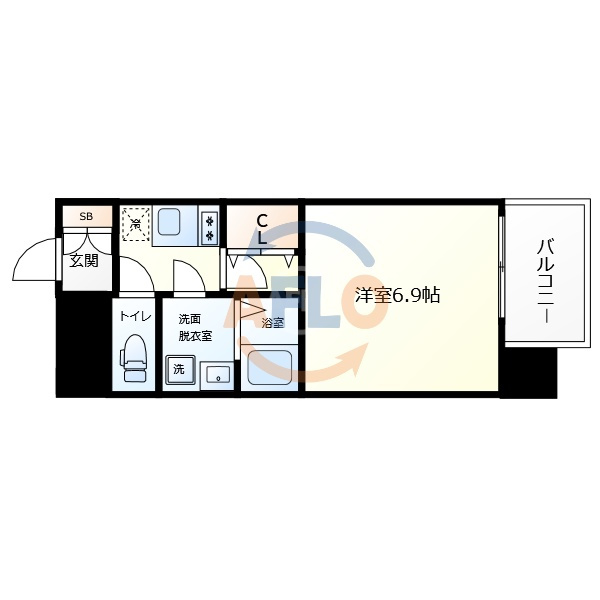 Live Casa城東中央の間取り|Live Casa城東中央　間取り