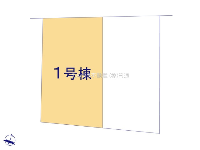 メルディア井の元町の区画図