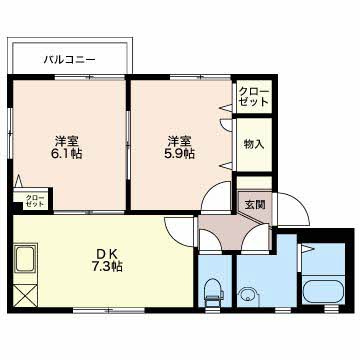 セントエルモスMの間取り
