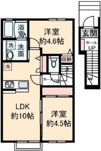 ガーデンラピスの間取り