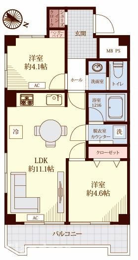 金町ハイツの間取り|ドキドキの新生活も、安心してスタート。ぴったりの住まいを見つけませんか？クランディアが一緒に住まい選びをサポートします‼　まずは、お気軽にお問合せください　＃クランディア