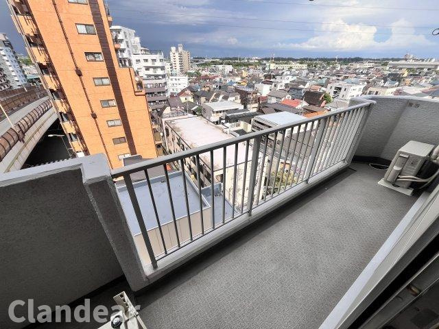 金町ハイツのバルコニー|ドキドキの新生活も、安心してスタート。ぴったりの住まいを見つけませんか？クランディアが一緒に住まい選びをサポートします‼　まずは、お気軽にお問合せください　＃クランディア