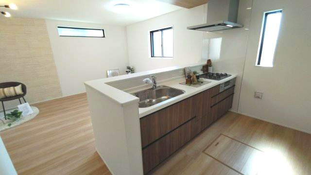 神戸市垂水区千代が丘　新築一戸建てのキッチン