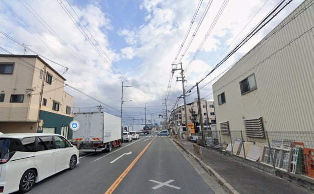 高槻市唐崎北貸店舗付き住宅の展望