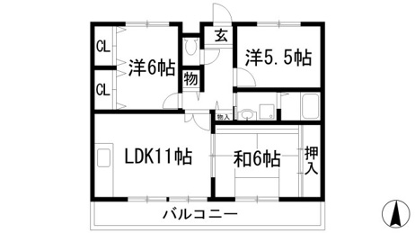 【間取り】