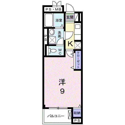 グランソレイユの間取り