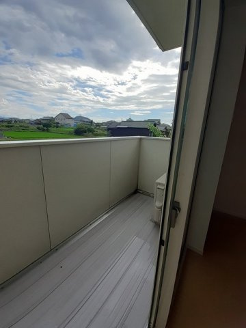 ポムドテールＴⅡのバルコニー