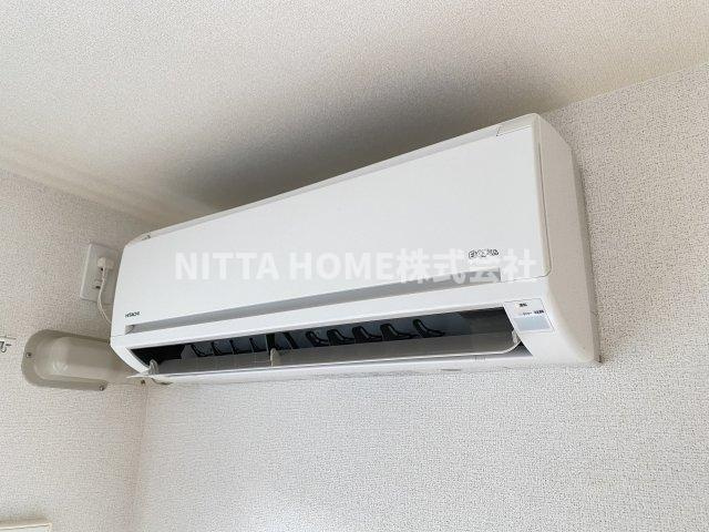 プラシード水内の設備|全居室にエアコンを完備◆