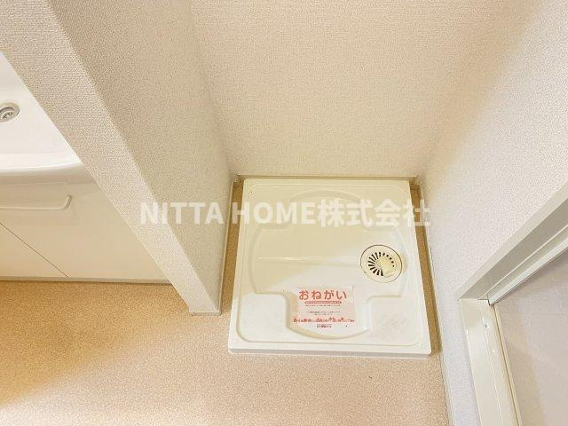 プラシード水内の設備|室内洗濯機置場になります◇
