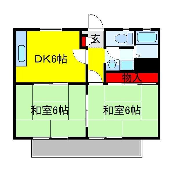 コスモレジデンスの間取り