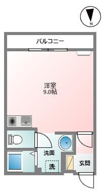 アーバンスペースの間取り|反転タイプ