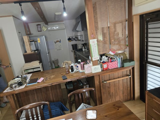 関市上白金の居間・リビング