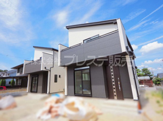 【外観】 | 生駒市真弓２丁目の新築一戸建 全２区画 | 現地写真（Ｂ号地外観）建物完成！実際の建物内をご内覧できます♪※現地に係員は常駐しておりません。