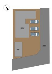 【区画図】 | 大館市花岡町字前田3-19・中古住宅☆リフォーム中★