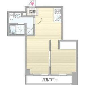 おおきに北堀江サニーアパートメントの間取り|レスポワール北堀江　間取り