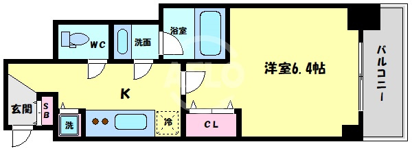 サムティ北浜大手通の間取り|サムティ北浜大手通　間取り