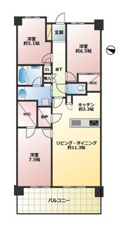 【間取り】 | ミリカ・ヒルズⅠ街区