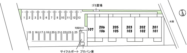 【区画図】 | ベルモメント