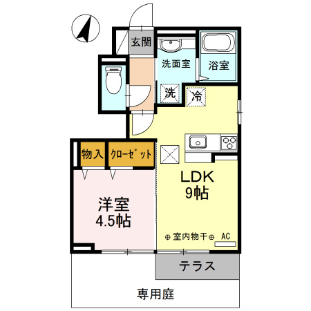 プランドールKの間取り