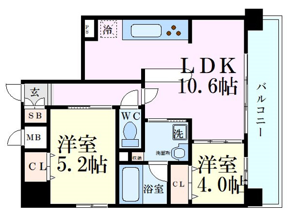 Blu Fortuna扇町（ブルフォルトゥーナ扇町）