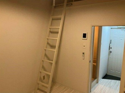 ソリテア綱島の玄関